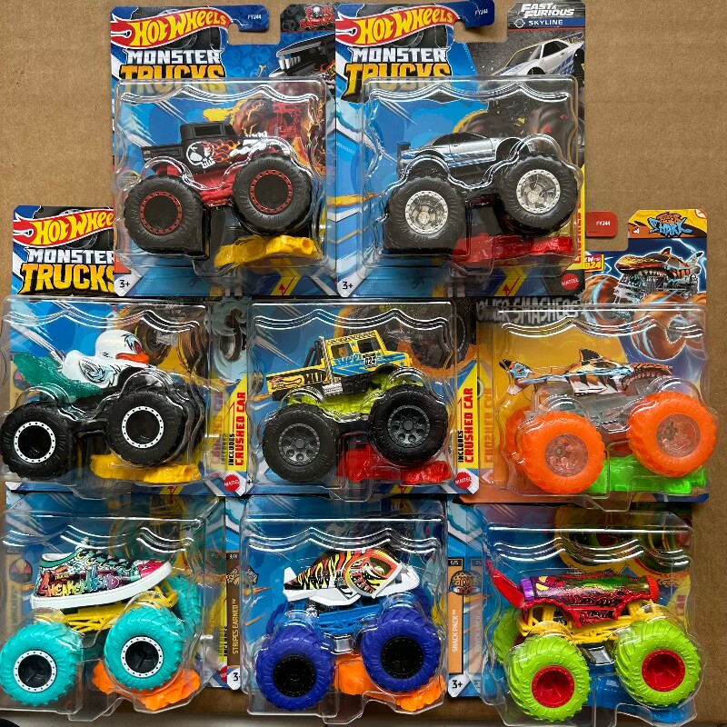 Hot Wheels Car Monster Trucks - 2026hot أصلي هوت ويلز مونستر تركس