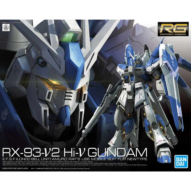 بانداي الأصلي، نموذج أنمي غاند - مراجعة Bandai Model Gundam Rg وسعره