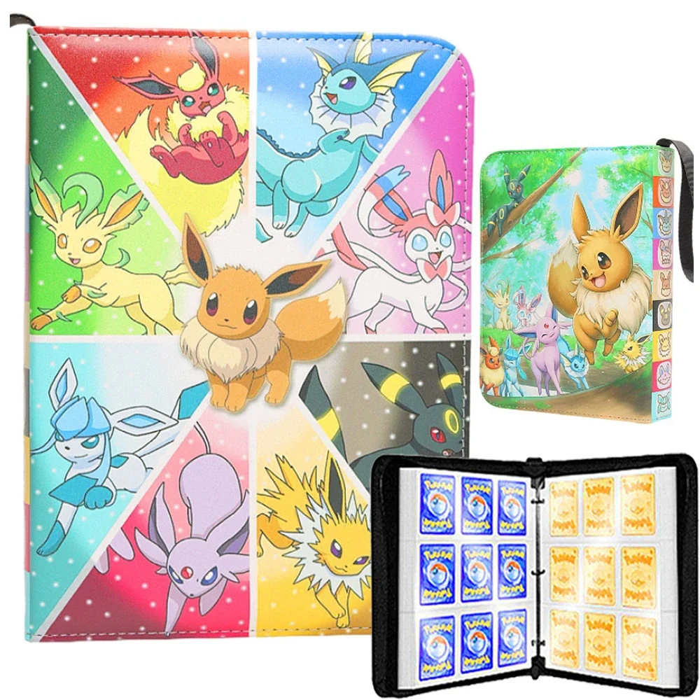 900 قطعة ألبوم بطاقات وصور من  - مراجعة Pokemon Binder Card وسعره