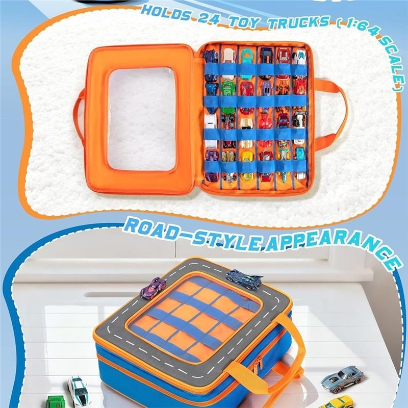 حقيبة تخزين للشاحنات من ماركة  - مراجعة Hot Wheels Car Monster Trucks وسعره