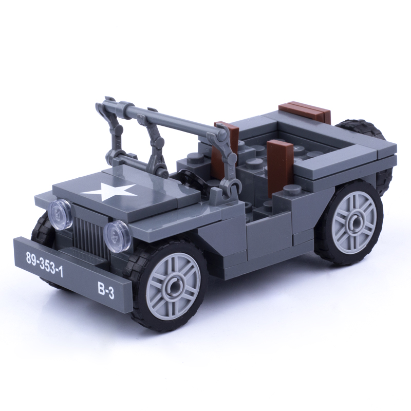 MOC WW2 العسكرية الولايات المت - مراجعة Lego Minifigure Holder وسعره